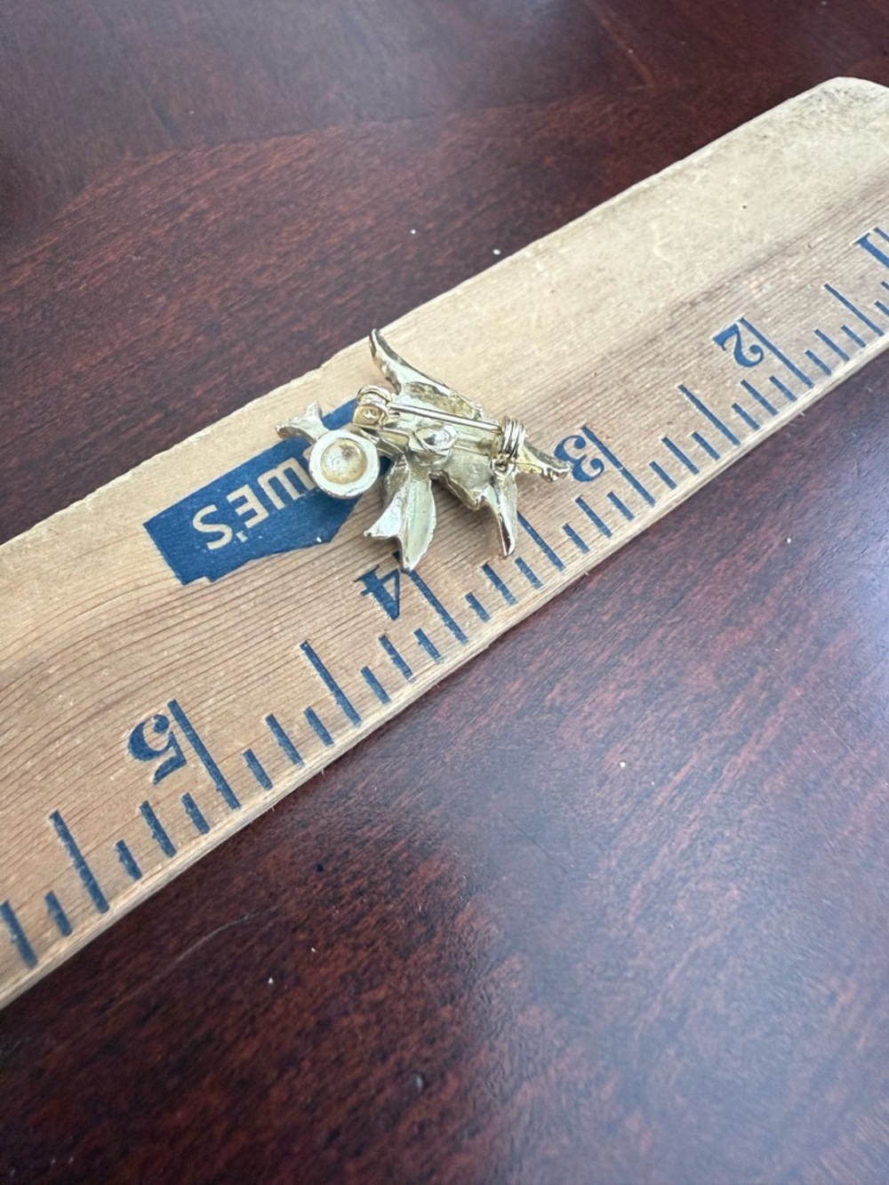 Vintage Gold Tone Duck Brooch - Picture 2 of 2
